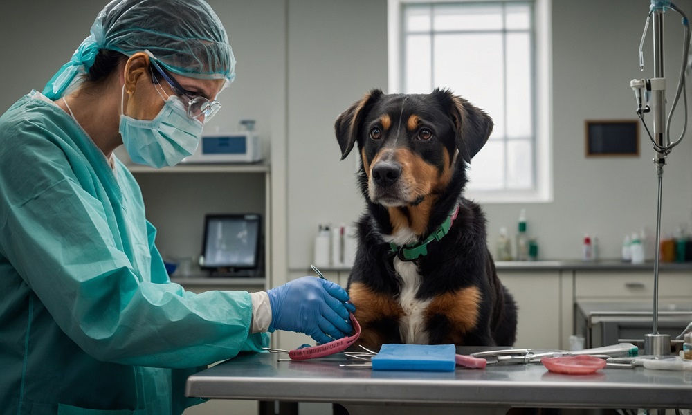 Dog Intestinal Blockage Surgery